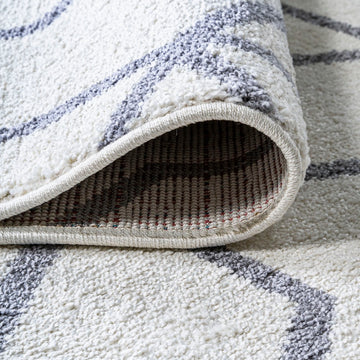 Tumbling Blocks Modern Geometric Area Rug 2